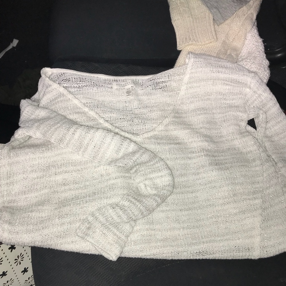 White sweater
